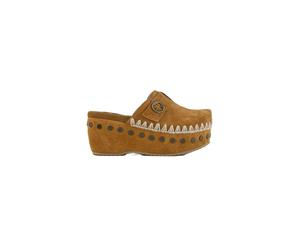 Mou - Clog Plain - Femme - Chaussures - Brun - Taille: 41 EU