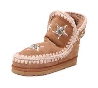 Mou - Eskimo 18 Wool Stars & Rhinestones - Femme - Chaussures - Beige - Taille: 38 EU