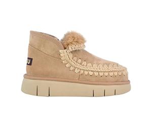 Mou - Eskimo Bounce Bottine en Daim - Femme - Chaussures - Brun - Taille: 37 EU