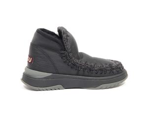Mou - Eskimo Jogger Bottines Noir en Daim - Femme - Chaussures - Noir - Taille: 37 EU