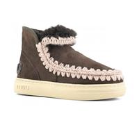 Mou, Eskimo Sneaker Bold Glitter Logo, Chaussures Hautes Bottes Mode Mode, New Grey, 37 EU