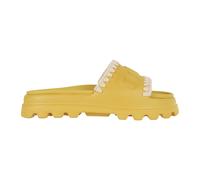 Mou - Eva Onepiece Slide - Femme - Chaussures - Jaune - Taille: 38 EU