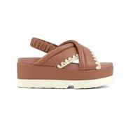 Mou - Flat Sandales - Femme - Chaussures - Brun - Taille: 40 EU