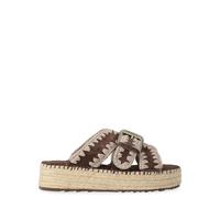 Mou - Jute Sandal - Femme - Chaussures - Brun - Taille: 36 EU