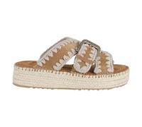 Mou - Jute Sandal - Femme - Chaussures - Brun - Taille: 38 EU
