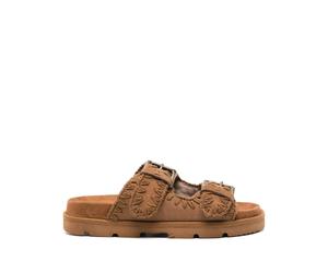 Mou - Low Bio Sandal Monochrome - Femme - Chaussures - Brun - Taille: 38 EU