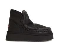 Mou - Mini Bottes Eskimo Plateforme - Femme - Chaussures - Noir - Taille: 35 EU