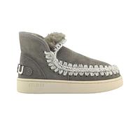 Mou - Mini Bottes Plateforme Eskimo - Femme - Chaussures - Gris - Taille: 36 EU