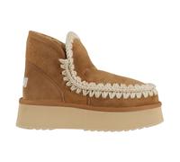 Mou - Mini Eskimo Platform ankle boot - Femme - Chaussures - Brun - Taille: 37 EU