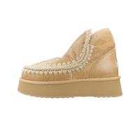 Mou - Mini Eskimo Platform Boot - Femme - Chaussures - Beige - Taille: 39 EU