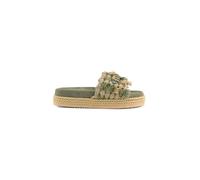 Mou - Monoband Rope Sandal - Femme - Chaussures - Vert - Taille: 40 EU