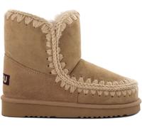 Mou Mou Camel Eskimo 18 Sheepskin Lined Suede Boots