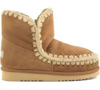 Mou Mou Cognac Eskimo 18 Sheepskin Lined Suede Boots