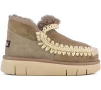 Mou Mou Grey Eskimo Bounce Sneakers Suede