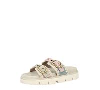 MOU Mule crème / bleu-gris / vert pastel / rose pastel, Taille 41