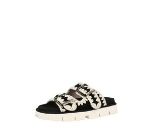 MOU Mule noir / blanc, Taille 40