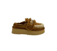 Mou - Mule Plateforme - Femme - Chaussures - Brun - Taille: 37 EU