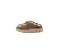 MOU Mule taupe / blanc cassé, Taille 38