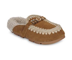 Mou Mules WINTER BIO SLIDE in Marron 37
