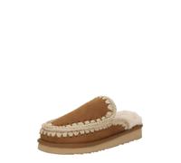MOU Pantoufle 'Eskimo' beige / cognac, Taille 40