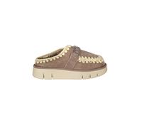 Mou – Chaussures plates en shearling – Gris – Femme Taille 40 EU