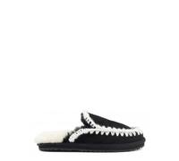Mou - Sabot en Daim Fait Main pour Femme - Femme - Chaussures - Noir - Taille: 38 EU