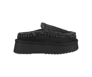 Mou - Sabots Eskimo Platform - Femme - Chaussures - Noir - Taille: 40 EU
