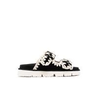 Mou - Sandale à deux brides Bio - Femme - Chaussures - Noir - Taille: 38 EU