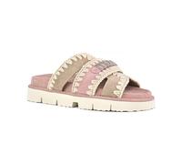 Mou - Sandale avant à trois brides - Femme - Chaussures - Rose - Taille: 40 EU