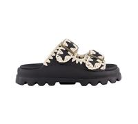 Mou - Sandale Eva à deux boucles - Femme - Chaussures - Noir - Taille: 36 EU