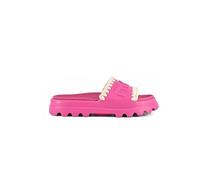 Mou - Sandale EVA Fuchsia Crochet - Femme - Chaussures - Rose - Taille: 40 EU