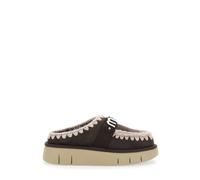 Mou - Sandales Marron avec Logo Imprimé - Femme - Chaussures - Brun - Taille: 36 EU