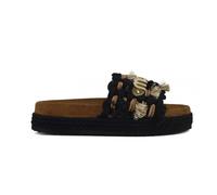 Mou - Sandales Monobande à Franges en Corde - Femme - Chaussures - Multicolore - Taille: 38 EU