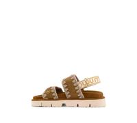 Mou - Sandales Plates - Femme - Chaussures - Brun - Taille: 37 EU