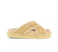 Mou - Sandalette en Corde Croisée Naturelle - Femme - Chaussures - Beige - Taille: 39 EU
