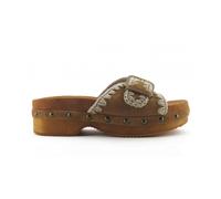 Mou - Suede Clog - Femme - Chaussures - Brun - Taille: 37 EU