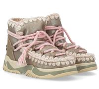 Mou, Trainer 02 SCOUBIDOO Lace, Chaussures Hautes Bottes Mode Mode, Stone Metallic, 38 EU