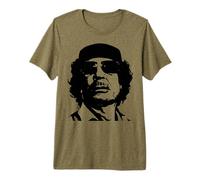 Mouammar Kadhafi J'aime la Libye T-Shirt Haut de Gamme