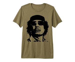 Mouammar Kadhafi J'aime la Libye T-Shirt Haut de Gamme