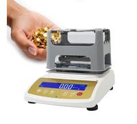 Moubhjd Analyseur de Pureté de l'or Numérique Électronique, Machine de Test de Pureté de l'or, Test Or/Argent/Palladium/Platine, Idéal pour Le Contrôle des Bijoux(Précision Densité : 0.001g/cm³)