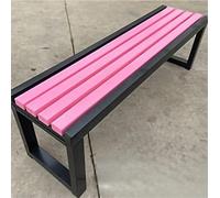 Moubhjd Banc De Jardin Extérieur De Patio, Banc sans Dossier, Mobilier D'extérieur Résistant Au Soleil Et À La Pluie, Décoration De Parc/arrière-Cour/Balcon(Size：120cm