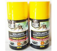 MOUCH'CLAC - Recharge Pyrèthre Anti Mouches & Anti Moustiques - Lot de 2 - Manuel ou pour diffuseur automatique