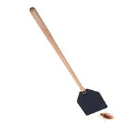 Mouche à mouche creusée, chasse à mouche en cuir pour intérieur - Mouche à mouche en cuir portable - Chasseur manuel avec poignée stable et confortable pour une utilisation intérieure et extérieure