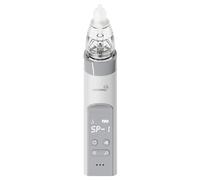 Mouche bébé électrique, Nasensekretsauger Aspirateur nasal Aspiration puissante,3 niveaux d'aspiration,Lumières apaisantes,Musique apaisante,Facile à nettoyer,Portabilité Grey 888