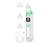 Mouche Bébé Electrique | Technologie anti-refluxAspirateur Nasal | emboutss d'aspiration remplaçables Nettoyeur de Nez Pour une expérience plus saine