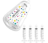 Mouché-Bébé Irrigateur Nasal - 4PCS Seringue Nasale Bébé,