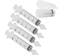 Mouché-Bébé, Irrigateur nasal pour nouveau-nés en bas âge, nettoyant nasal sûr avec embout d'aspiration nasale en silicone nettoyable et réutilisable,Emballage de boîte (20ml,4 pièces)