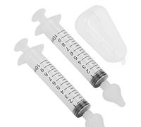 Mouché-Bébé, Irrigateur nasal pour nouveau-nés en bas âge, nettoyant nasal sûr avec embout d'aspiration nasale en silicone nettoyable et réutilisable,Emballage de boîte (10ml,2 pièces)