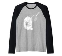 Mouche sur Un Mur - Design Amusant pour Enfants et Enseignants - Idiom Manche Raglan
