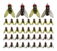 Mouches de pêche à la Mouche 40pcs Lures de pêche à la Mouche kit
